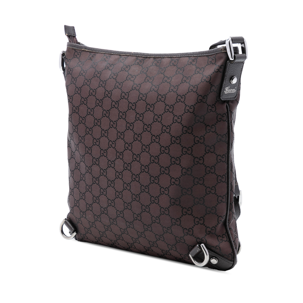 Pre-Loved Gucci GG Nylon Abbey D Ring Crossbody - Picture 2 of 7